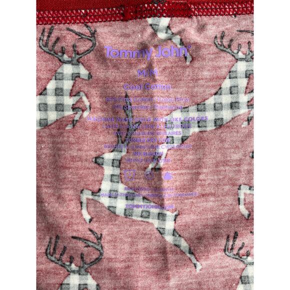 2-86 TOMMY JOHN Men's Briefs Cool Cotton Deer Red Medium - Picture 3 of 5